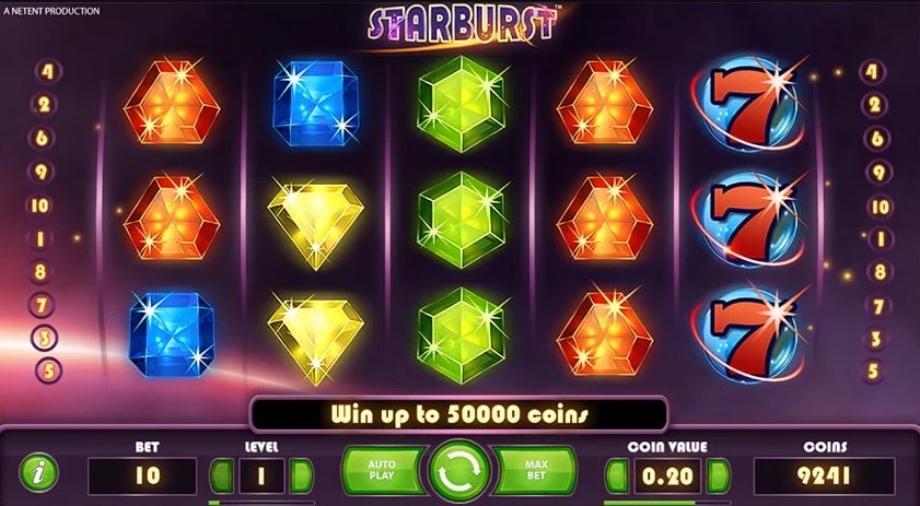 Slot Casino Room Starburst
